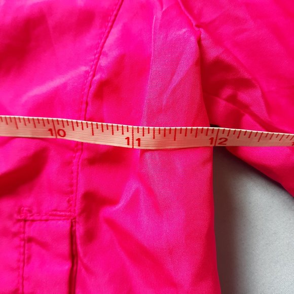 Adidas Pink Girls Windbreaker Jacket - Picture 7 of 8